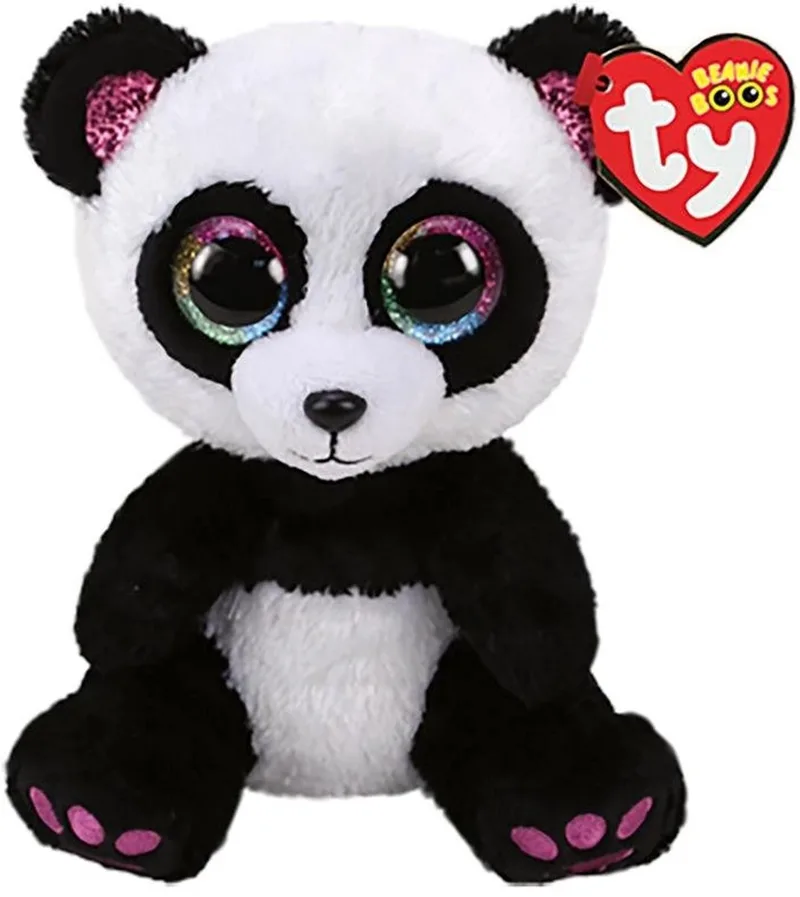Knuffel - Beanie Boos - Paris Panda - 15cm by Ty in Black, White – product photo
