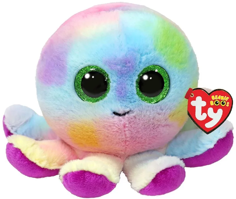 Knuffel Octopus Bubbles 15 cm by Ty in Multikleur – Print – product photo