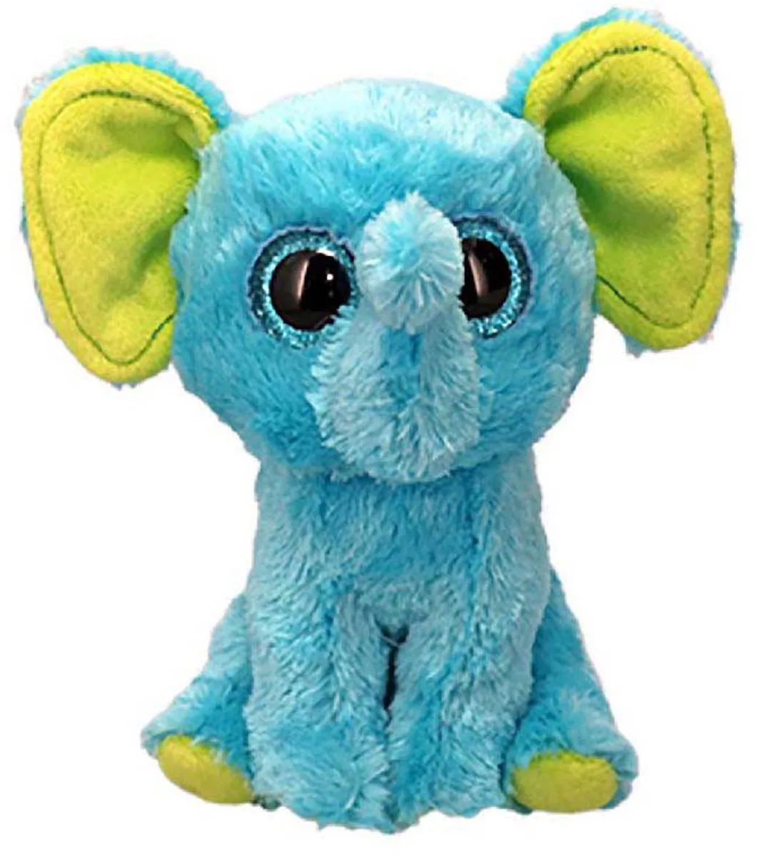 Knuffel Olifant Trunkles 15 cm de Ty en Multicolore – photo produit