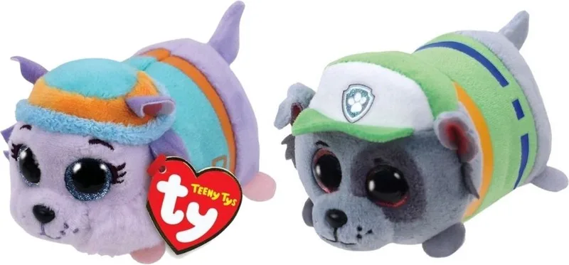 Knuffel - Teeny Paw Patrol - Everest & Rocky by Ty in Multicolour – product photo