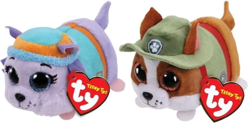 Knuffel - Teeny Paw Patrol - Everest & Tracker by Ty in Multicolour – product photo