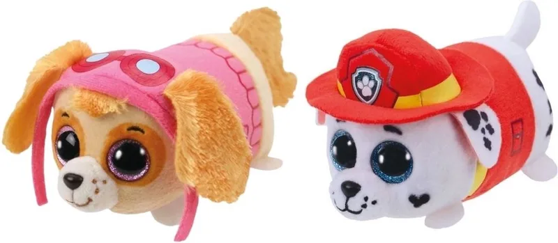 Knuffel - Teeny Paw Patrol - Sky & Marshal by Ty in Multicolour – product photo