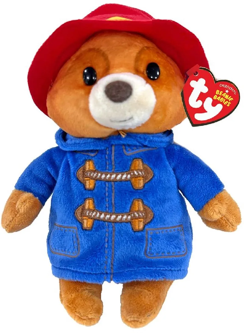 knuffelbeer Paddington 15cm pluche speelgoed filmfiguur. van Ty in Rood – productfoto