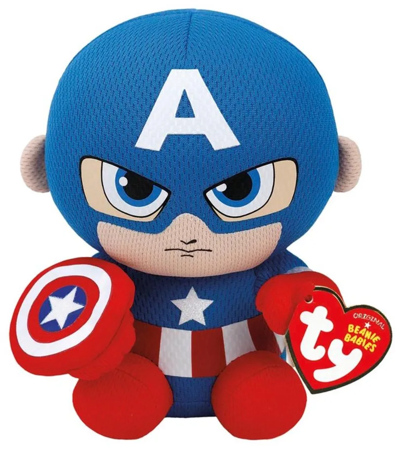 Marvel Captain America 15 cm van Ty in Meerkleurig – productfoto