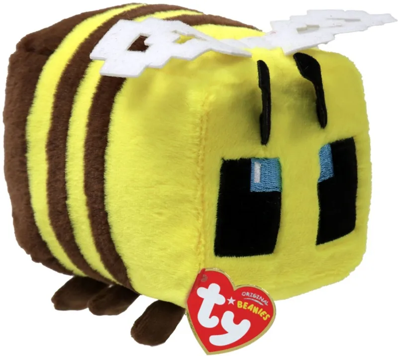 Minecraft - Beanie Babies Bee 15cm Pluche by Ty – product photo