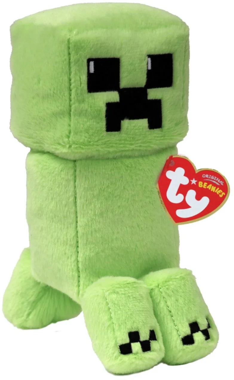 Minecraft - Beanie Babies Creeper 15cm Pluche by Ty – product photo