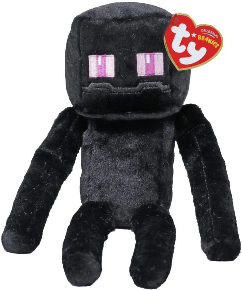 Minecraft - Beanie Babies Enderman 15cm Pluche by Ty – product photo