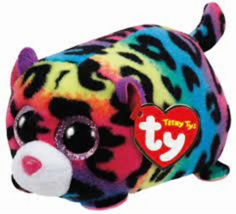 Pluche Ty Teeny luipaard knuffel 10 cm de Ty en Multicolore – photo produit