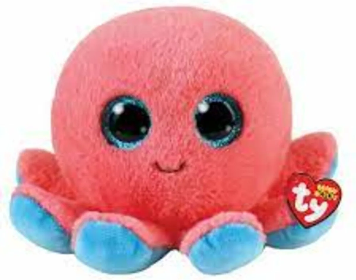 Sheldon Octopus 15 cm de Ty en Multicolore – photo produit