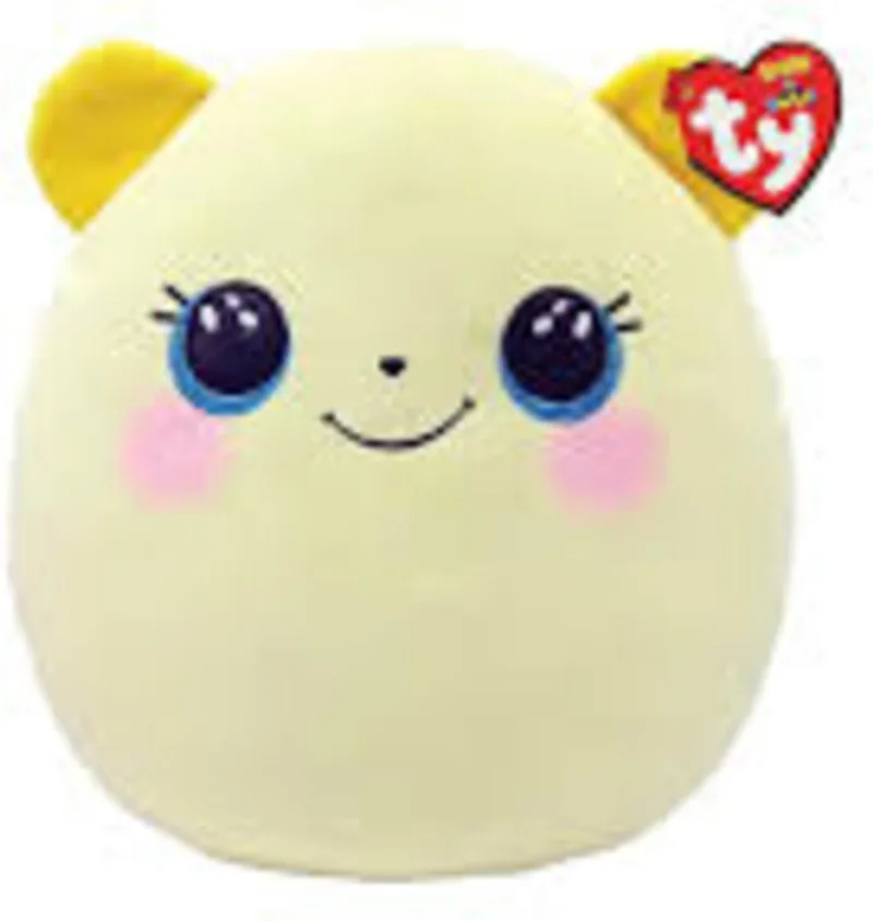 Squish a Boo Buttercup Bear 20 cm by Ty in Yellow – product photo