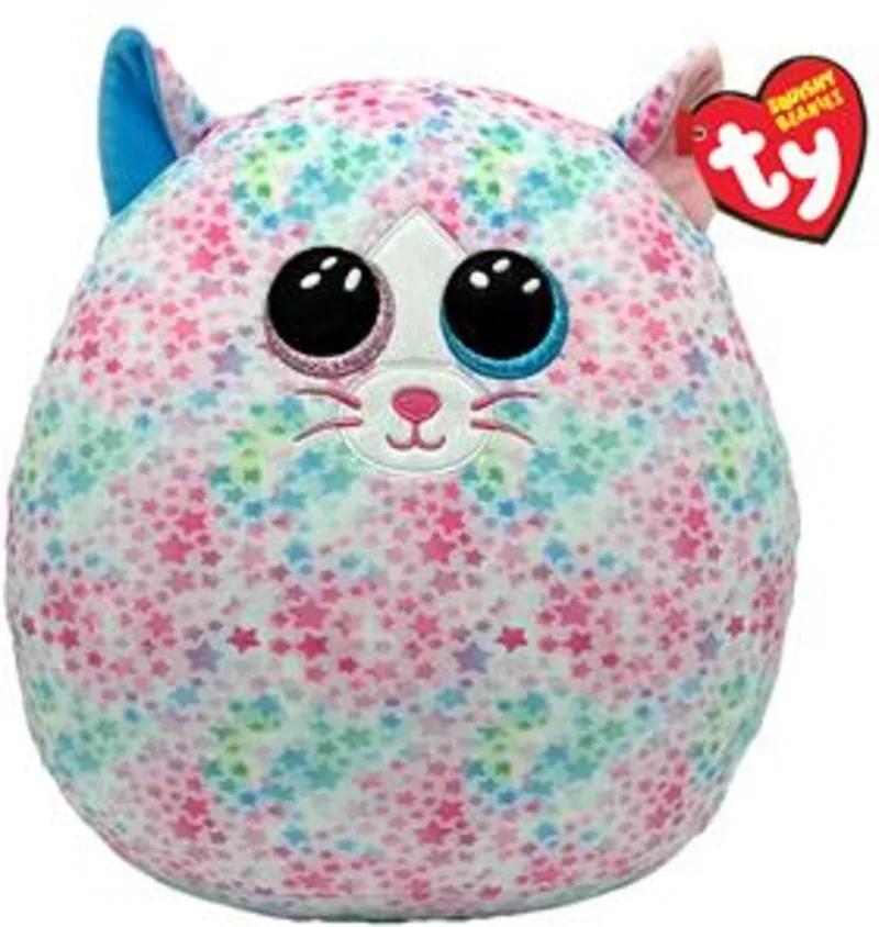 Squish a Boo Emma Cat 20cm de Ty en Bonte kleuren – photo produit