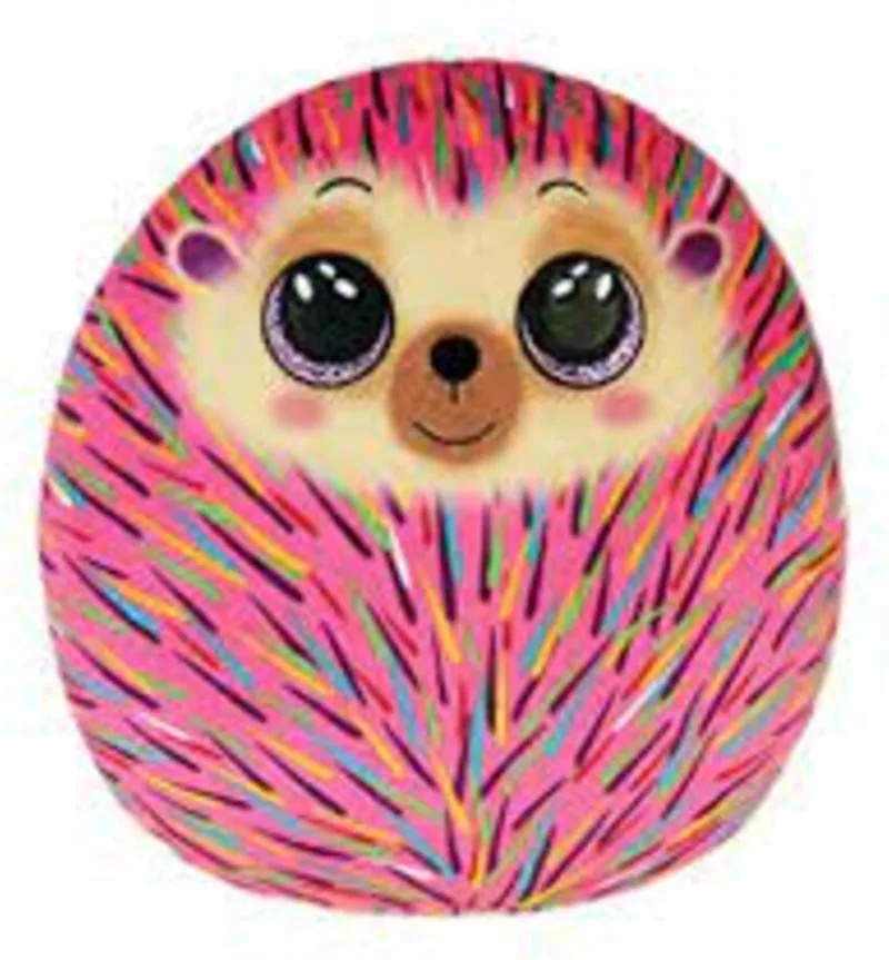 Squish a Boo Hildee Pink Hedgehog 20 cm van Ty in Blauw – productfoto