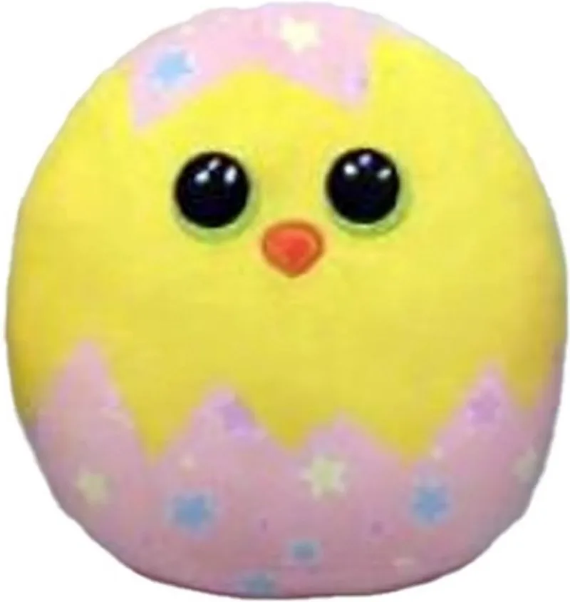 Squish A Boo Knuffelkussen Kuiken Pippa 20 Cm by Ty in Yellow, Purple – product photo