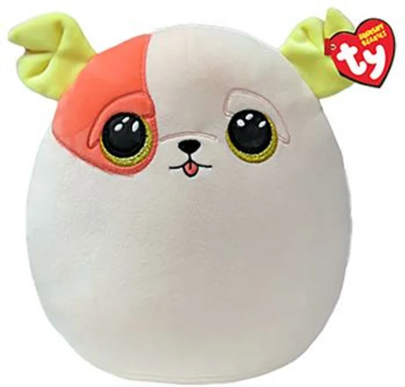 Squish a Boo Patch Dog 20 cm by Ty in Blue – product photo