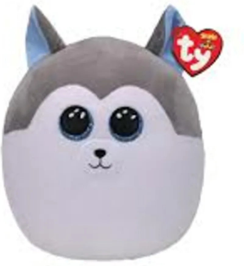 Squish a Boo Slush Husky 20 cm by Ty in Grey, White – product photo