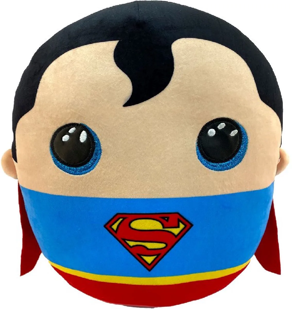 Squishy Beanies - Knuffelkussen - DC - 20 cm van Ty in Superman – productfoto