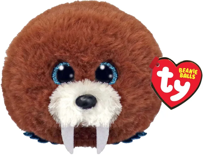 Teeny Puffies Knuffel Walrus Hank 10 cm by Ty in Multicolour – product photo