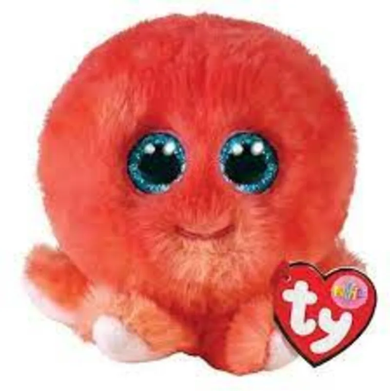 Teeny Puffies Sheldon Octopus 10 cm by Ty in Pink – product photo