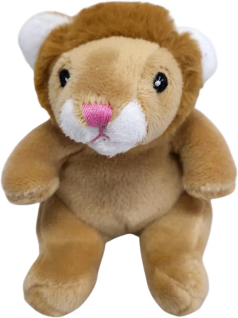 Mini Animals – zittende - Beige - 12cm de Uni-Toys en Leeuw – photo produit