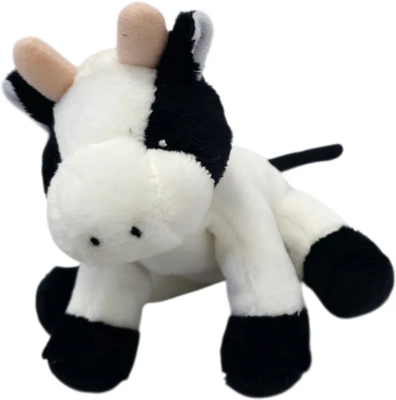 Mini Animals - Zwart/Wit - 12cm by Uni-Toys in Koetje – product photo