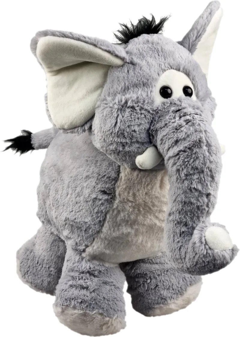 Olifant Bollie - 35 cm - Knuffel by Uni-Toys in Grey – product photo