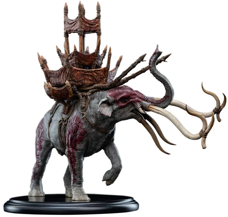 Lord of the Rings - Figuur - Mumak in Battle Miniature van Weta Workshop in Meerkleurig – productfoto