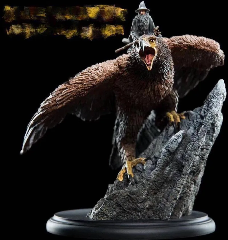 Lord of the Rings - Mini Figuur - Gandalf on Gwaihir van Weta Workshop in Meerkleurig – productfoto
