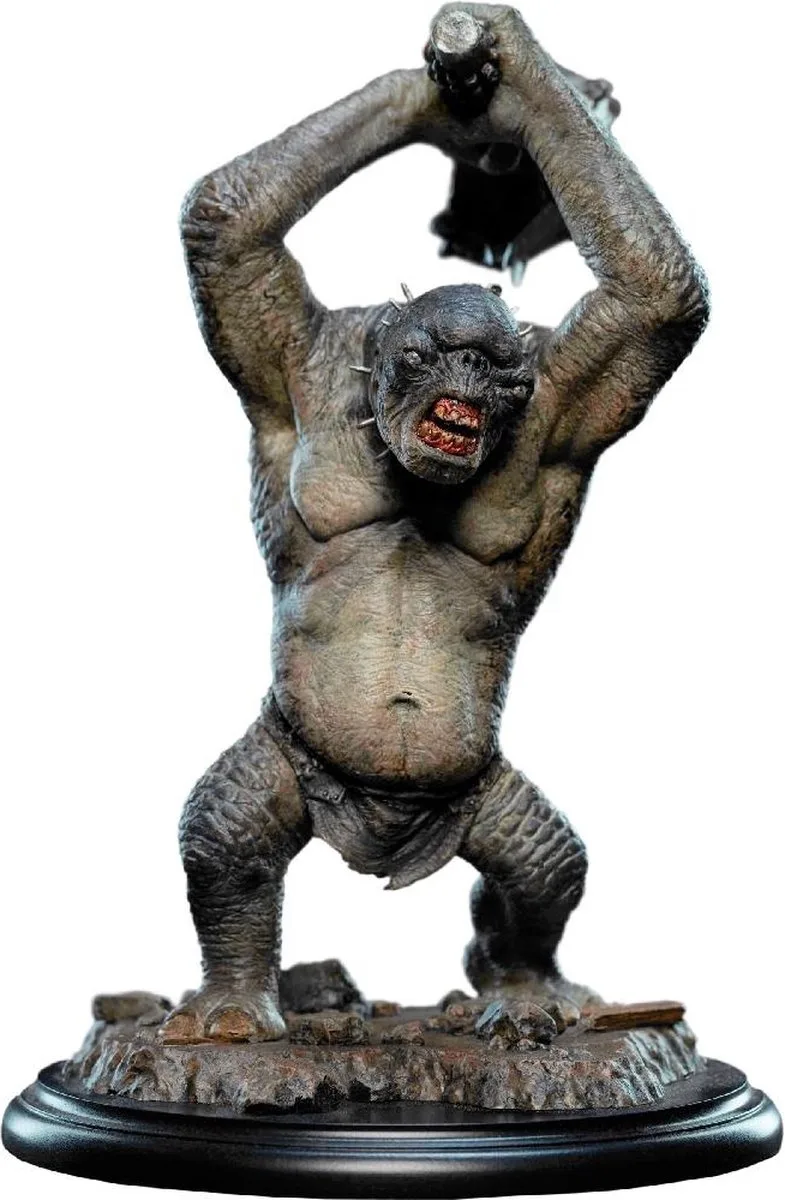 Lord of the Rings Mini Statue Cave Troll 16 cm Beeld van Weta Workshop in Meerkleurig – productfoto