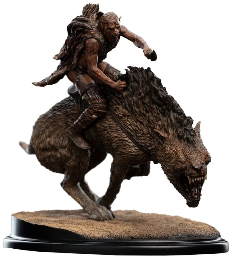 Lord of the Rings Mini Statue Sharkû on Warg 18 cm Beeld by Weta Workshop in Multicolour – product photo