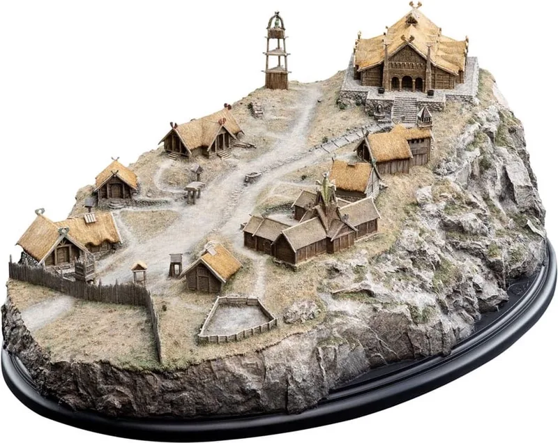 Lord of the Rings Statue Edoras - Limited Edition 15 cm Beeld van Weta Workshop in Meerkleurig – productfoto