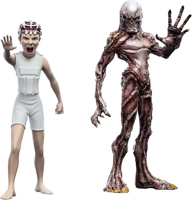 Stranger Things Beeldjes/figuren Mini Epics Vinyl Vecna & Eleven (Season 4) Twin Pack 16 cm by Weta Workshop in Multicolours – product photo