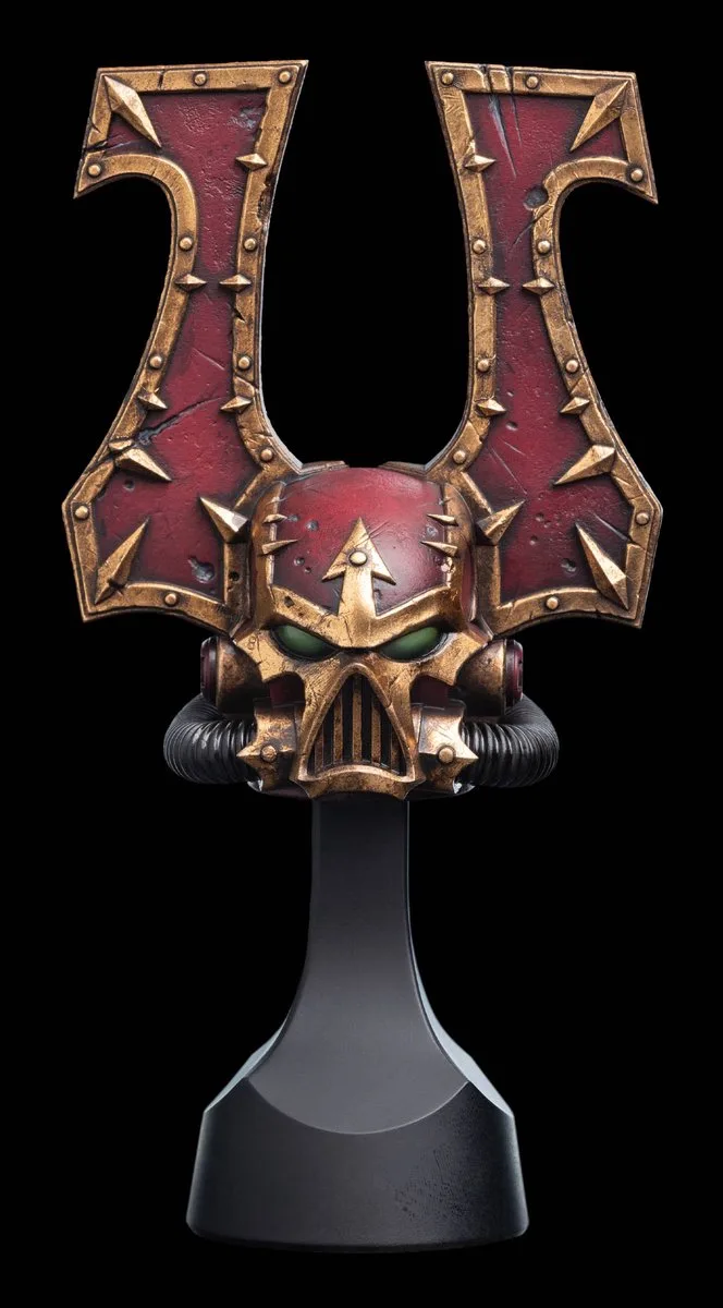 Warhammer 40,000 Replica 1/4 Khorne Berzerker Helm 20 cm Replica: down-scaled by Weta Workshop in Multicolour – product photo