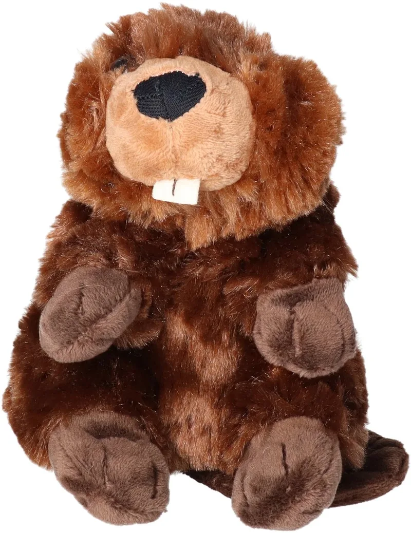 bever knuffel - 20 cm - pluche dieren by Wild Republic in Brown – product photo