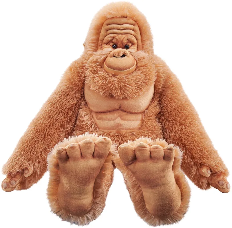 Bigfoot knuffel - 43 cm - pluche - wildeman - mythe - licht bruin - knuffeldieren by Wild Republic in Lichtbruin – product photo