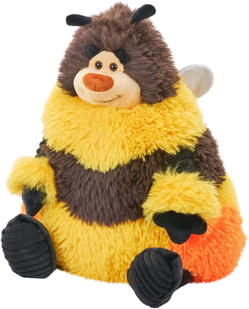 bij knuffel - pluche - 40 cm - tuindieren knuffel - insecten - dierenknuffels by Wild Republic in Multicolour – product photo