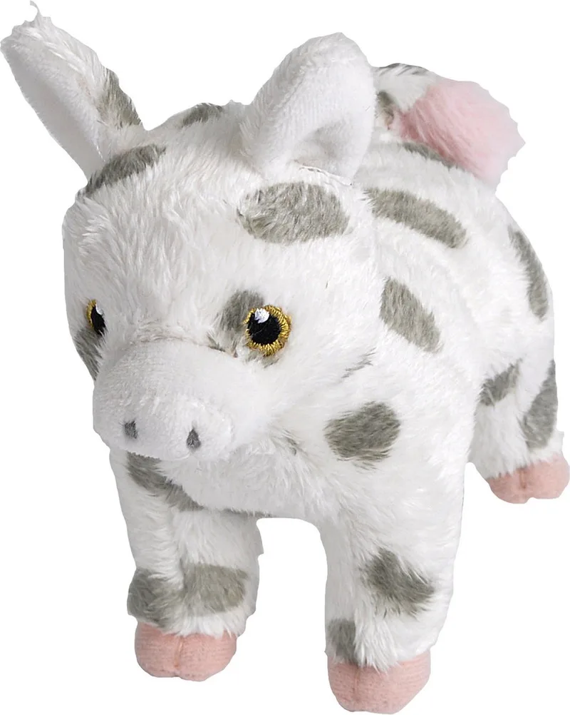 Boerderijdieren Varken - Pluche knuffel - 18 cm - Speelgoed knuffelbeest by Wild Republic in Multicolour – product photo
