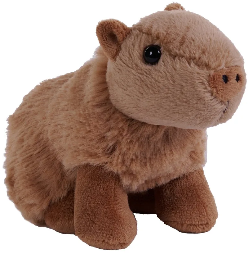 capibara knuffel - 13 cm - Pluche - waterzwijn - knuffeldieren - knaagdieren by Wild Republic in Multicolour – product photo