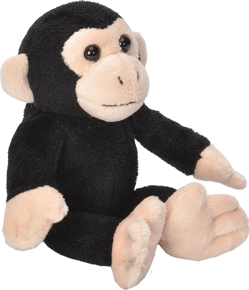 Chimpansee aap - 13 cm - pluche knuffel - apen - knuffeldieren by Wild Republic in Multicolour – product photo
