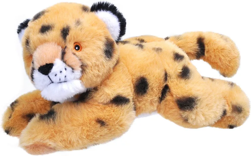 Eco-kins jachtluipaard/cheetah knuffel - 23 cm - pluche - Wildlife speelgoed knuffeldier - Cadeau voor kind från Wild Republic i Flerfärgad – produktbild