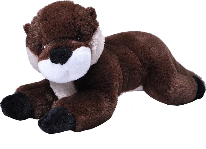 Eco-kins pluche knuffel rivier otter - 30 cm - wildlife speelgoed - cadeau voor kinderen by Wild Republic in Multicolour – product photo