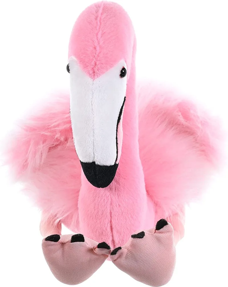 flamingo knuffel - 30 cm - pluche - vogels - dierenknuffels från Wild Republic i Rosa – produktbild