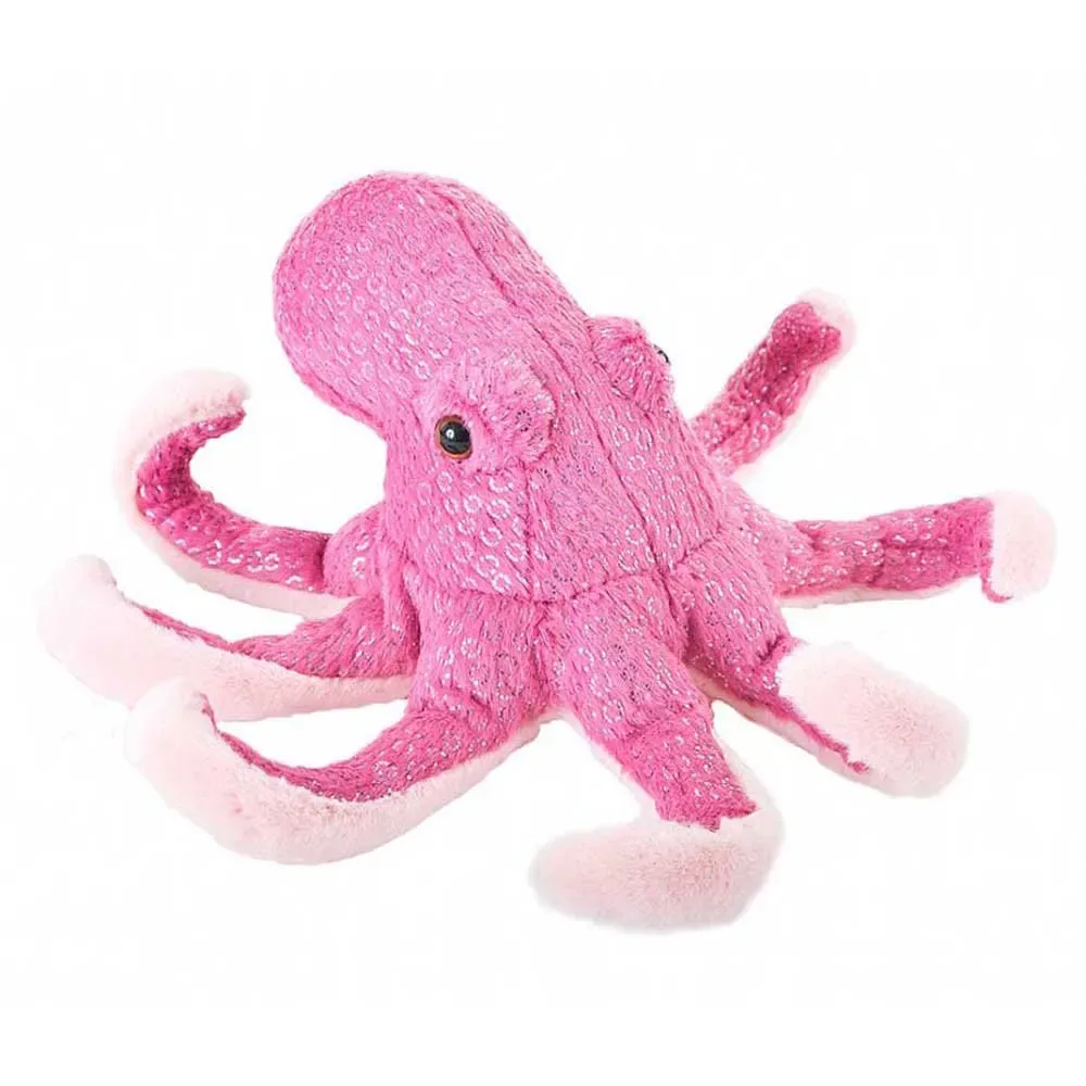 Glinsterende Foilkins Octopusknuffel van Wild Republic – productfoto