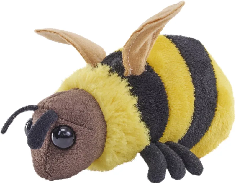 honing bij knuffel - pluche - 13 cm - insecten - knuffeldieren - bijen by Wild Republic in Multicolour – product photo