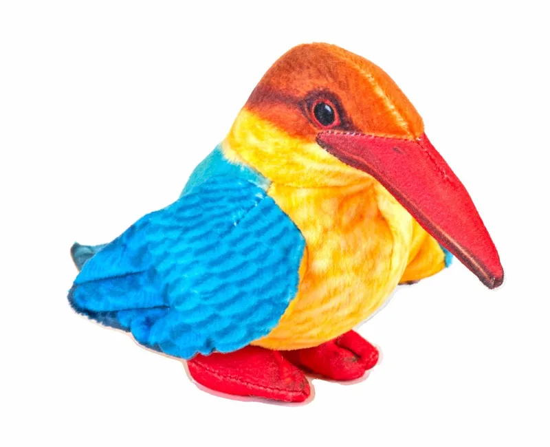 ijsvogel knuffel - 12 cm pluche - voor kinderen en volwassenen van Wild Republic in Meerkleurig – productfoto