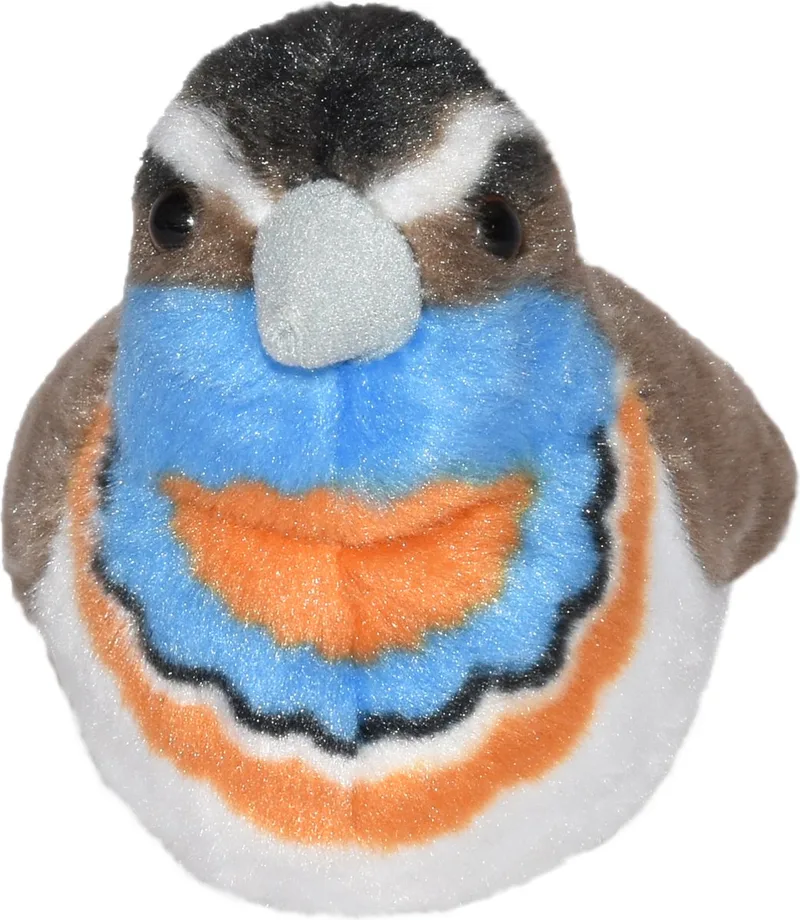 Knuffel - Blauwborst - Knuffel met Geluid - 15 cm från Wild Republic i Blå – produktbild
