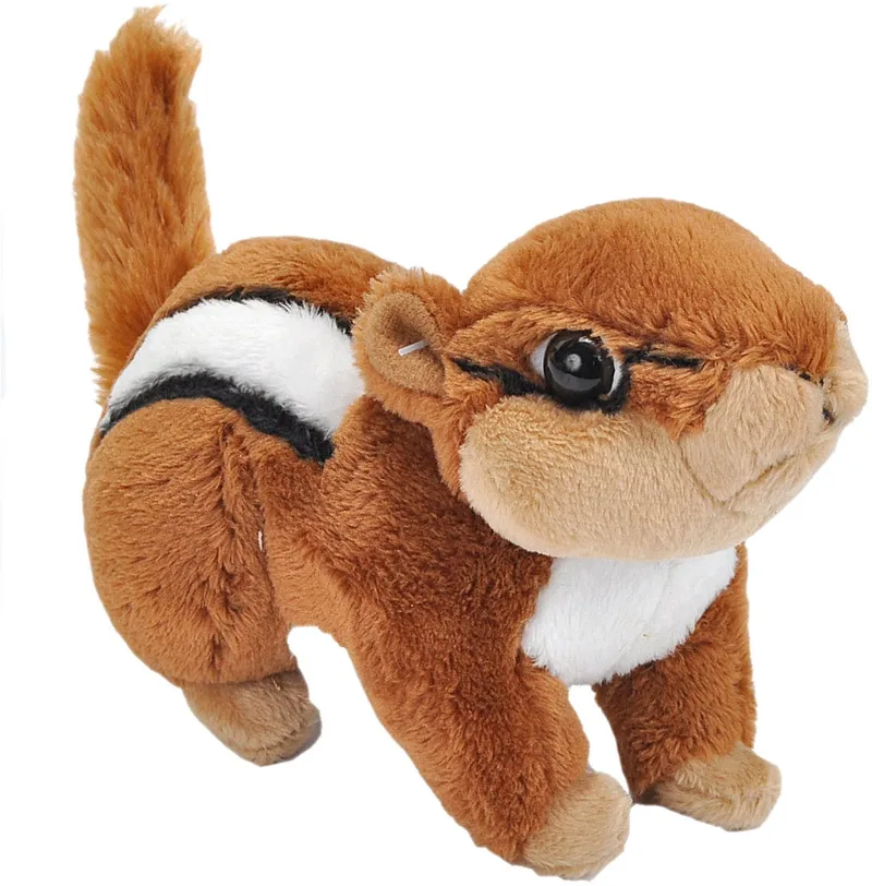 Knuffel Eekhoorn - Chipmunk - pluche - 13 cm - bosdieren knuffeldier by Wild Republic in Multicolour – product photo