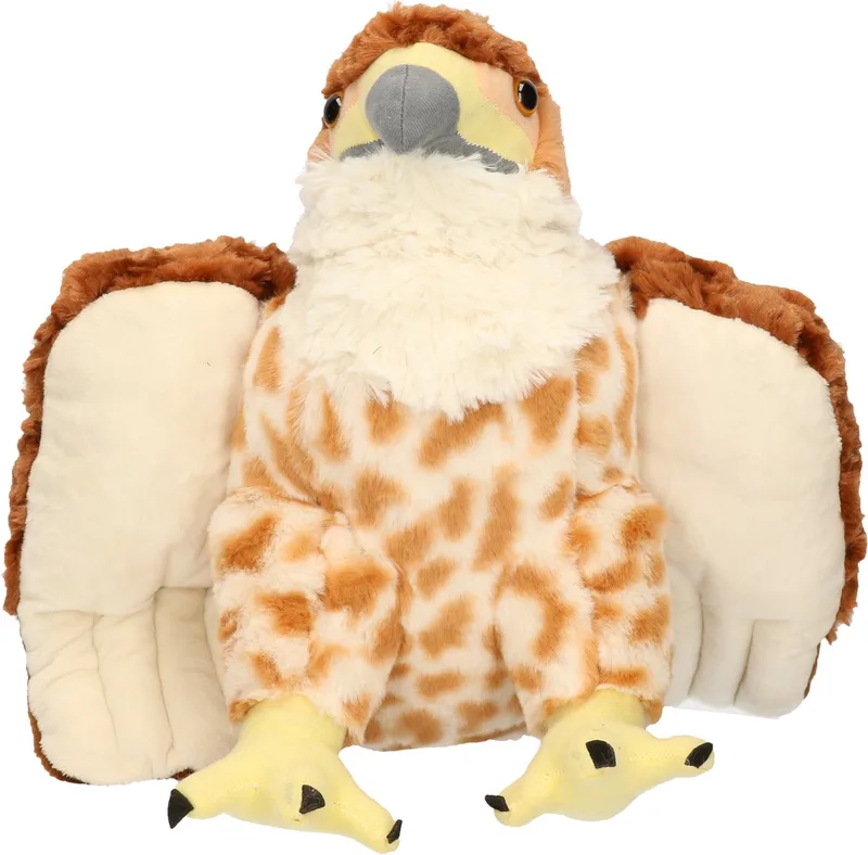 Knuffel Havik - 30 cm - pluche - vogel knuffeldier - speelgoed knuffels - roofvogel by Wild Republic in Brown – product photo