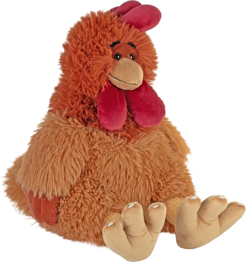 Knuffel kip - haan - dieren knuffels - pluche - 40 cm - zittend - kippen från Wild Republic i Flerfärgad – produktbild