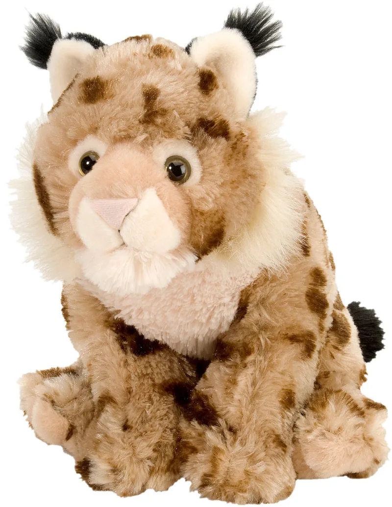 Knuffel Lynx - pluche - 30 cm - knuffeldier - dieren de Wild Republic en Multicolore – photo produit