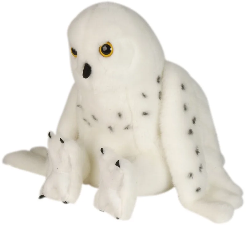 knuffel Sneeuwuil - pluche - 30 cm - knuffeldier - dieren by Wild Republic in White – product photo